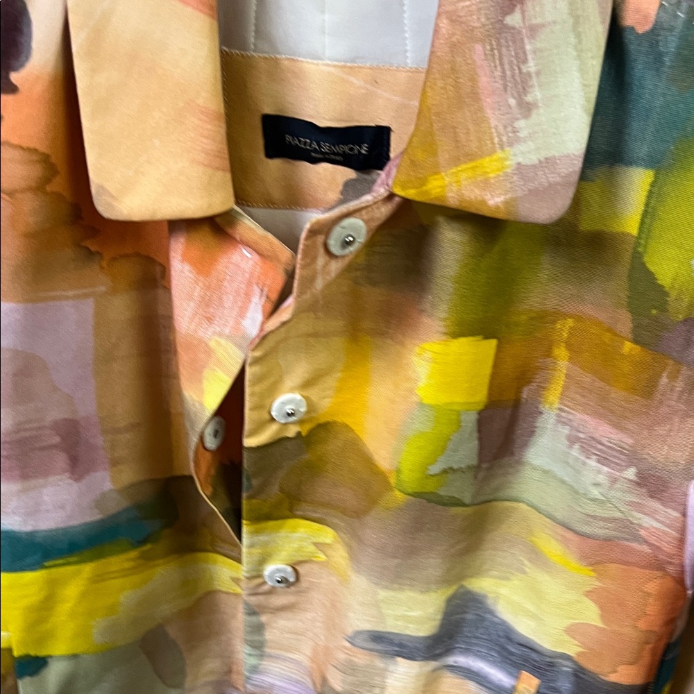 Piazza Sempione Multicolor Abstract Blazer